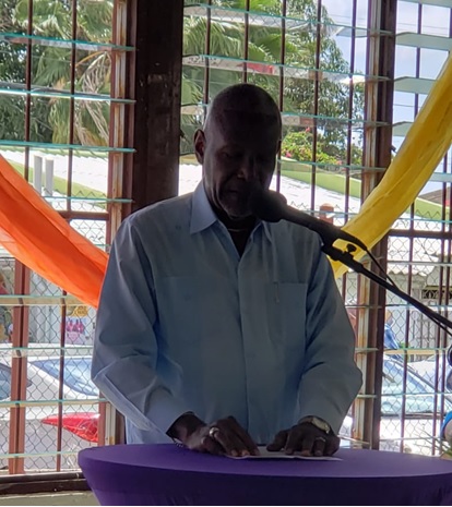 Presidente di UNSEBAKO sr. Juny Sluis 