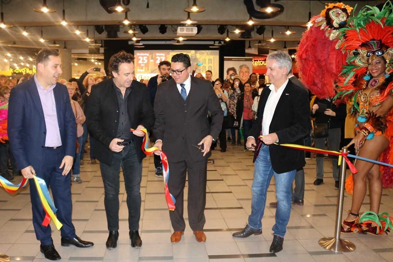 Minister Besaril na apertura oficial di Gezichten van Aruba na Rotterdam