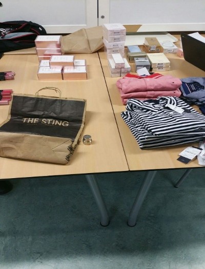 gestolen kleding